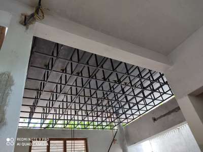 Cieling with Tubular sections..