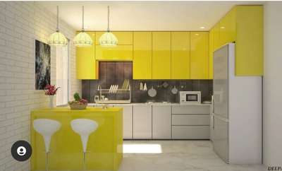 modern kitchen design #InteriorDesigner  #KitchenInterior  #Designs