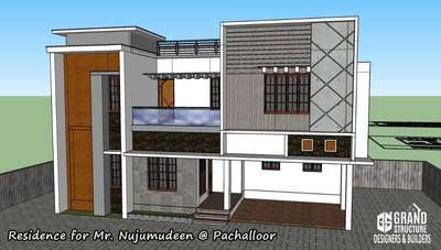 Preliminary 3D view of residential project @ Pachalloor Thiruvanamthapuram - final 3D view will be added soon. 

House Design Construction and Interiors @ Best Rate
Call Now: +91 7511188807 ðŸ“žGrand structure, Designers & Builders Thiruvananthapuram