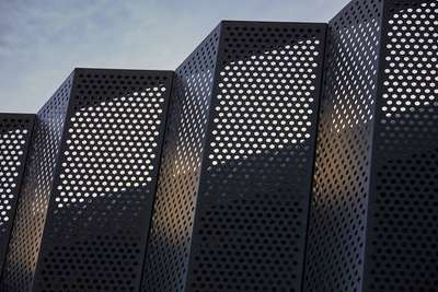 make your partition with perforated metal sheet



 #perforatedsheet  #metalsheet  #exteriordesigns  #partitionwall