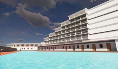 5 star hotel rendering...#post 1#owndesign #copyrighted #Architect #render_community