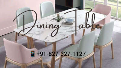*Modern & Premium Quality Dining Table With Chairs*
This is our hot selling product. The quality and the smoothness is super premium.