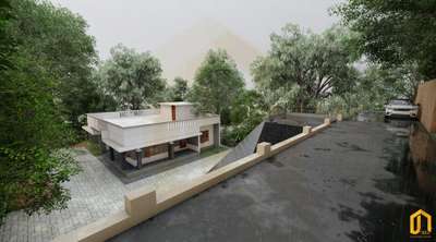 A budget home by Keystone Architectural Design Studio at Ezhukone,Kollam