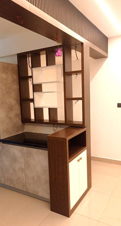 wash counter partition
