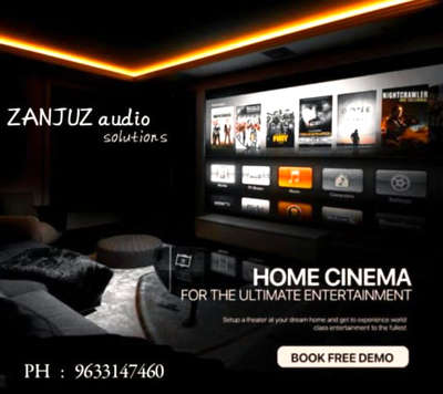 home theatre making all over india service available. budjet friendly idieas we provide
