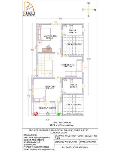 #Residential building drawing