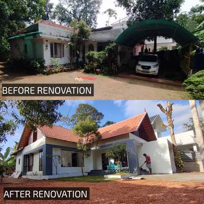 completed renovation project
Total Budget:- 1500000
#HouseRenovation #KeralaStyleHouse  #keralastyle