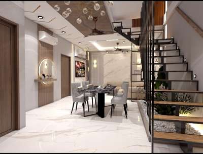 DRAWING/DINING ROOM.
site- model town, delhi

 #InteriorDesigner  #LivingroomDesigns  #Architectural&Interior  #architecturedesigns