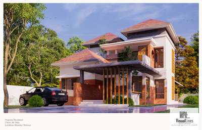 Proposed 4BHK Residence
Location: Thrissur, kerala 

#budgethome  #budgetfriendly  #Contractor #TraditionalHouse #SlopingRoofHouse #trussdesign #Architect #CivilEngineer #engineer #keralahomeplanners #khp #fkhp #interiordesign #interior #interiordesigner #homedecoration #homedesign #home #homedesignideas #keralahomes #homedecor #homes #homestyling #traditional #kerala #homesweethome #3dmodeling  #HouseConstruction #HouseDesigns #beautifulhomes #sweethome  #budgethomeplan #vastuexpert #vastutips #Vastushastra #Vastuconsultant  #architecturedesign #keralaarchitecture  #minimalist #contemporary #contemporaryhome