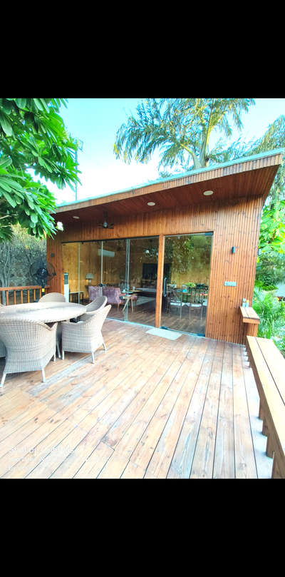#woodhouse #naturefriendlydesign #naturalwood #puredesignhomes #pureoutdoors #thermopine #decking