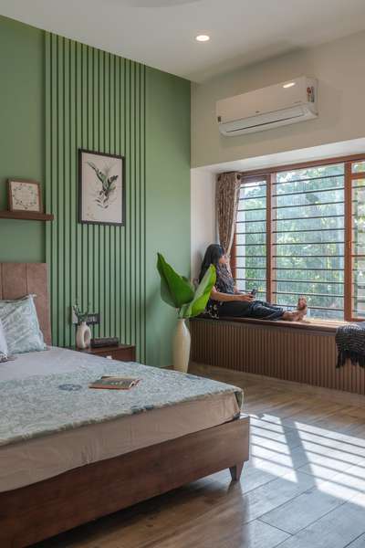 Bedroom #keralahomedesignz #minimalinterior #interior #architecturedesigns