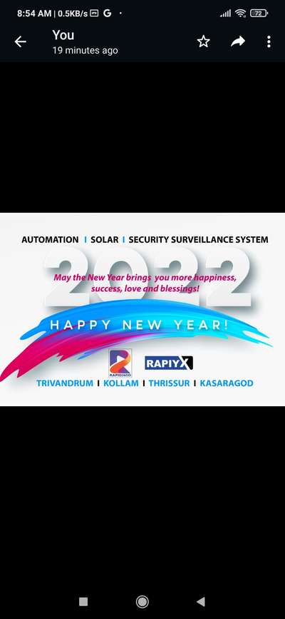 Happy new year 2022 #HomeAutomation