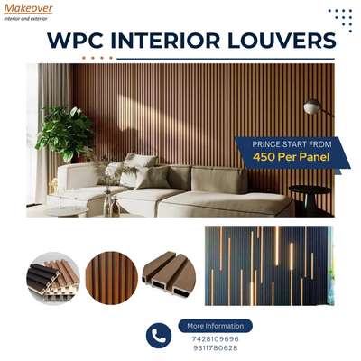 Makeover Interior Presenting you Interior elevation product WPC Interior Louvers 
.
.
WPC Interior Louvers 
at just 450 per panel
. 
. 
#wpc #wpclouvers    #Interior #elevation #exteriorelevation  #modernexterior #louvers #modernelevation #makeoverinterior
. 
. 
Stay connected for more information
. 
. 
Or call us on 
7428109696
9311780628