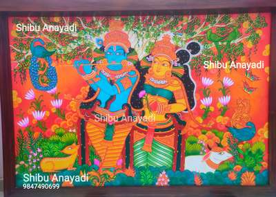 Krishna and Radha paintings
Kerala mural paintings gallery
Shibu Anayadi..9847490699