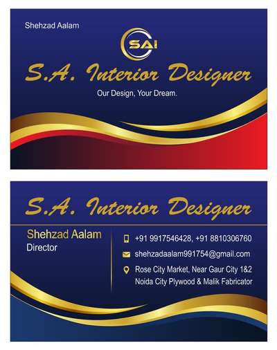 S.A.Interior Designer.Mr Shehzad Aalam 9917546428. #youtube @s.a.interior9487.   #S.A.Interior.