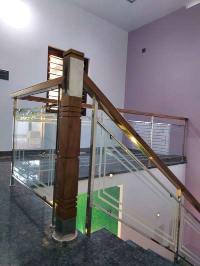 #wooden  #SS  #glass  #handrail 
 #stainless  #seel  #Square tube
 #ss work  #stainless steel work  #stare design  #teak wood handrail