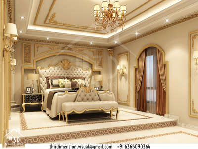 Classical Bedroom interior 3d render.  #classicinterior  #3d  #3drenders  #InteriorDesigner  #BedroomDesigns