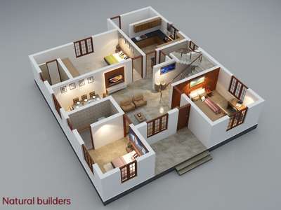 #InteriorDesigner   #Architectural&Interior Detailed plan & interior design #InteriorDesigner