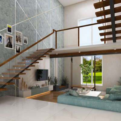 Family living and stair area design proposal
