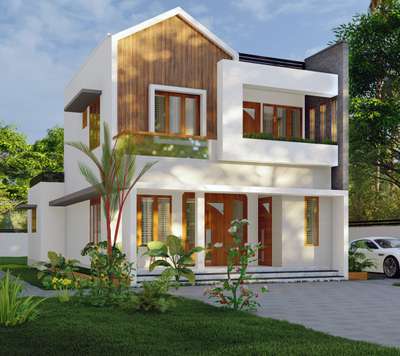 Ongoing @Kollam 
#homedesigner #ContemporaryHouse #3D_ELEVATION