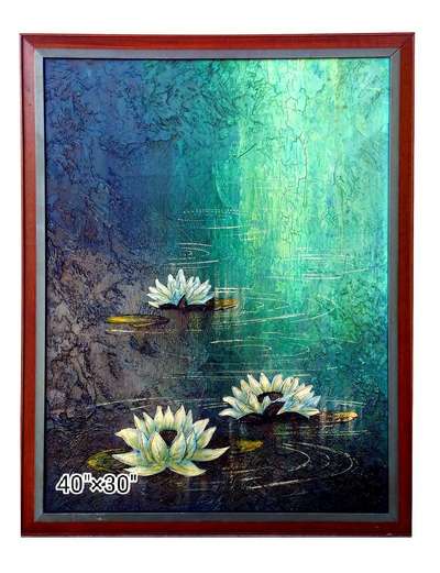 lotus painting acrylic