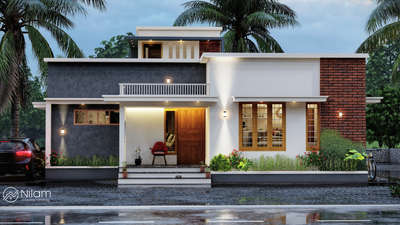 #exterior #KeralaStyleHouse #Eranakulam #malappuramarchitect #SmallHouse