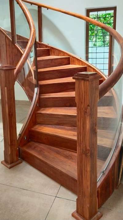 wood staircase design🥰