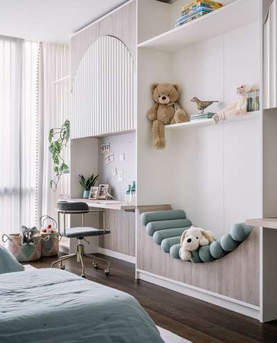 Get your kids room more attractive and playful
 #ShrutiPatodiDesigns #Morden #Luxury #KidsRoom #Study_table