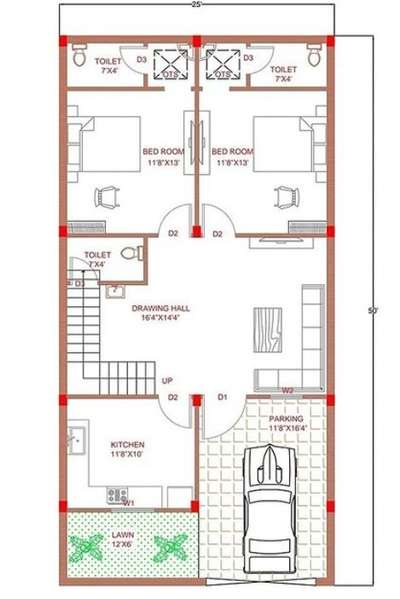 *2d house plan*
house plan with vastu and consulting services will also provide