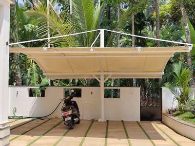 tensile roof..
location: payyoli,kozhikode
contact number:  7594887882,7594887883
 #HomeAutomation #tensileroofing