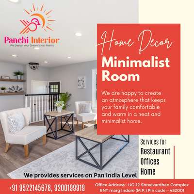 Panchi Interior

We design your dreams into reality.

call us for more details