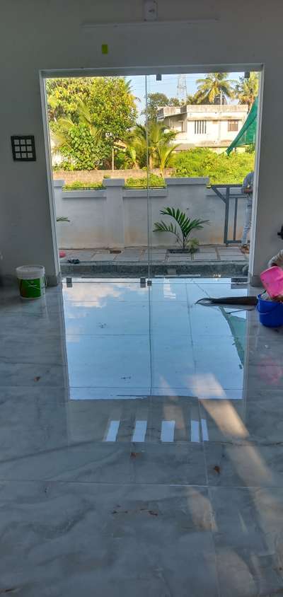 glass partition and sliding door #tuffundglass  #sliding door  #glass partition  #glass