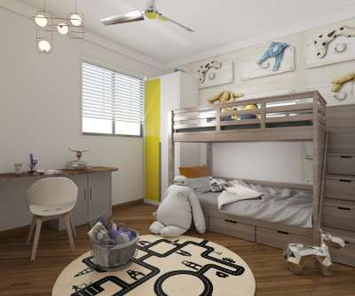 #kidsbedroom  #3dvisulization  #3dbedroom  #InteriorDesigner  #HouseDesigns