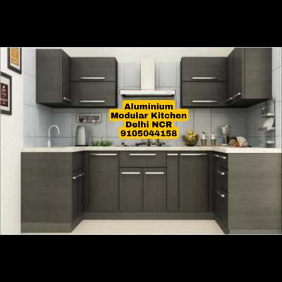 #Aluminium Profile Kitchen  #Modular kitchen Cabinet  #Best Kitchen Design