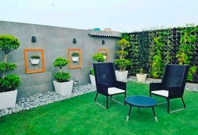 #artificialgardenonroof 1000 square feet completely included furniture and plants+artificial grass or lights