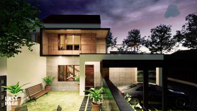 Private Garden - Modern Villa Design, Kannur.  www.lastpage.co