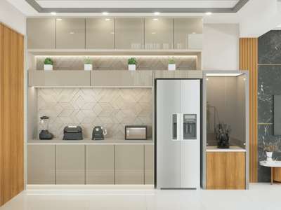 #KitchenIdeas #ModularKitchen #IndoorPlants #viral_design_wallpaper #viralkolo #viralposts #Architectural&Interior #HouseDesigns #furnitures