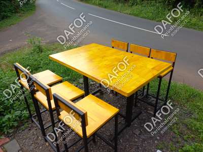 Metal wood furniture.. For restaurant and home kitchen