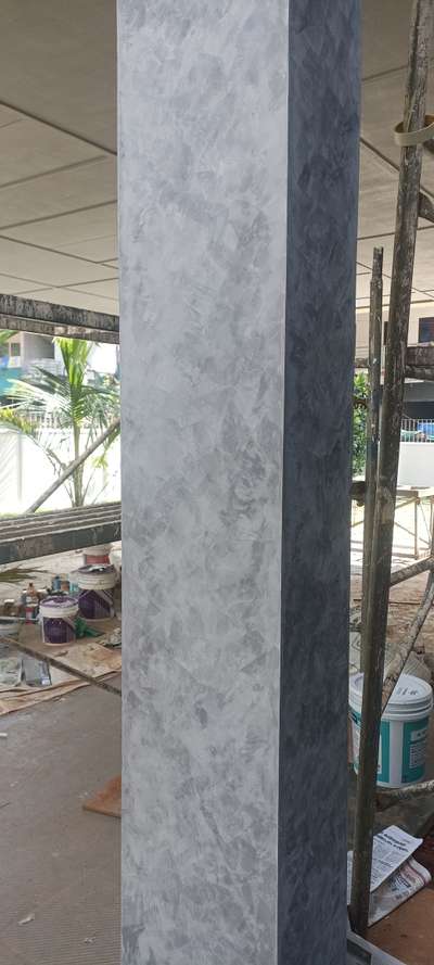 cement finish texture work