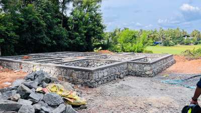 Belt work completed @kuttur site
 #Thrissur  #thrissurbuilders  #KeralaStyleHouse  #geohabbuilders  #geohab