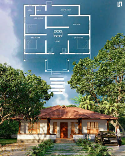 1280 സ്ക്വയർ ഫീറ്റിൽ കേരളത്തനിമയുള്ള ഒരു ഡിസൈൻ 
കൂടുതൽ വിവരങ്ങൾക്ക് ~ 9895278004 #KeralaStyleHouse #keralatraditionalmural #keralastyle #keralahomeplans #keralahomedream #architact #architecturekerala #Architectural&nterior #kerala_architecture #architectsinkerala