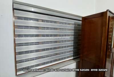 wallpaper, blinds and curtains installation moonupeedika Thrissur 81119 52029-81119 32029