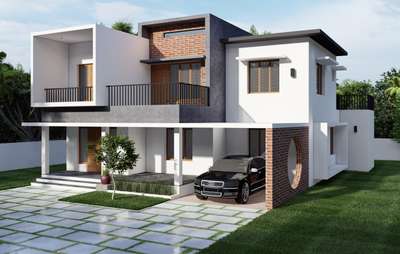 #architecturekerala  #Architect  #Architectural&Interior  #Residencedesign  #ContemporaryHouse  #modernhome  #ElevationDesign