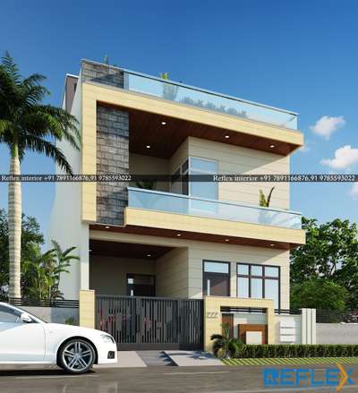 luxury look of elevation 
#jaipur #elevation #HouseDesigns #exteriordesigns