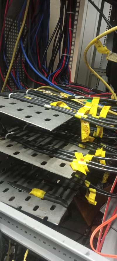 public address system cabling laying
