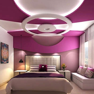 #BedRoom_celling_design_Huzainfab_Interiors_design_Palakkad_📲8891771337