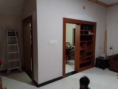 Renovation work  
New door was taken here nd a partition is made

 #InteriorDesigner  #interiorpainting