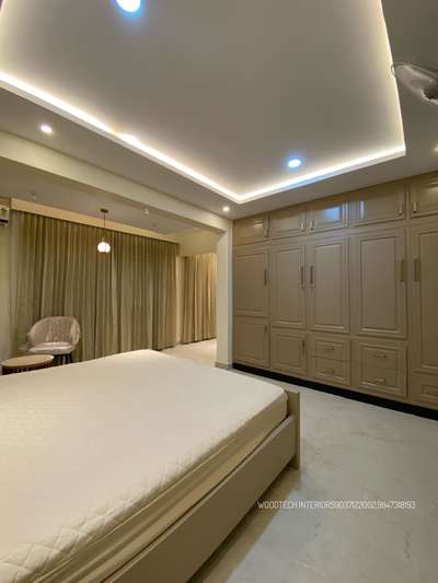 MASTER BEDROOM  #MasterBedroom #KeralaStyleHouse #GypsumCeiling
