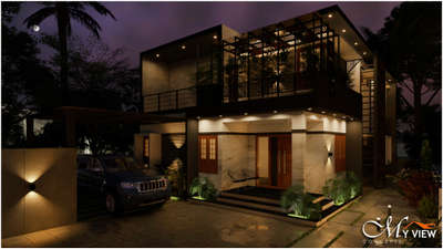 Contemporary House 

#Architect #architecturedesigns #exteriordesigns #KeralaStyleHouse #keralahome