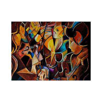 *Painting *
Abstract painting
acrylic painting in canvas 
size 18×24
for living room and sit out
No framed because you can frame in your style.
Free delivery in Ernakulam.